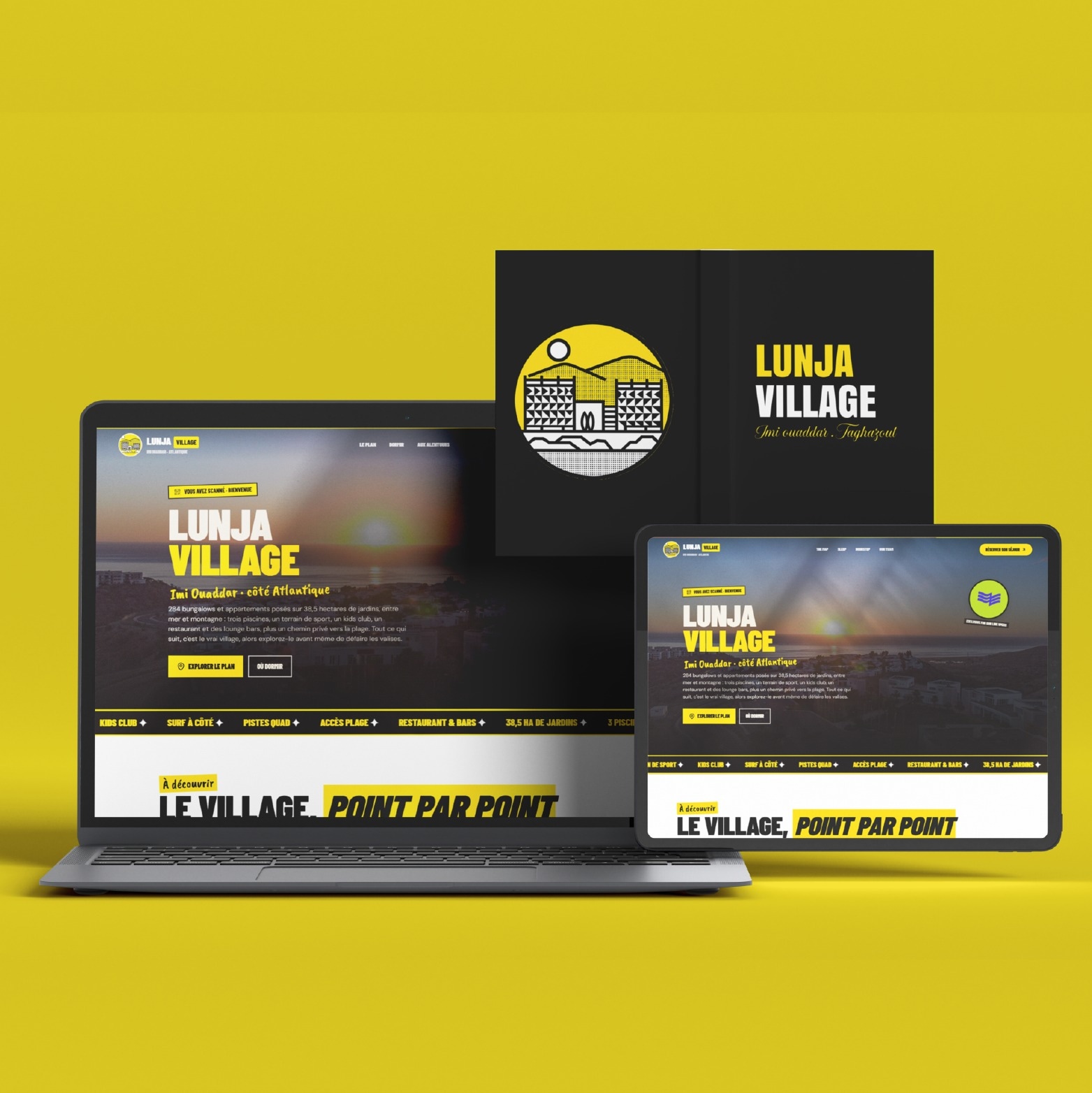 Tote bag Lunja Village